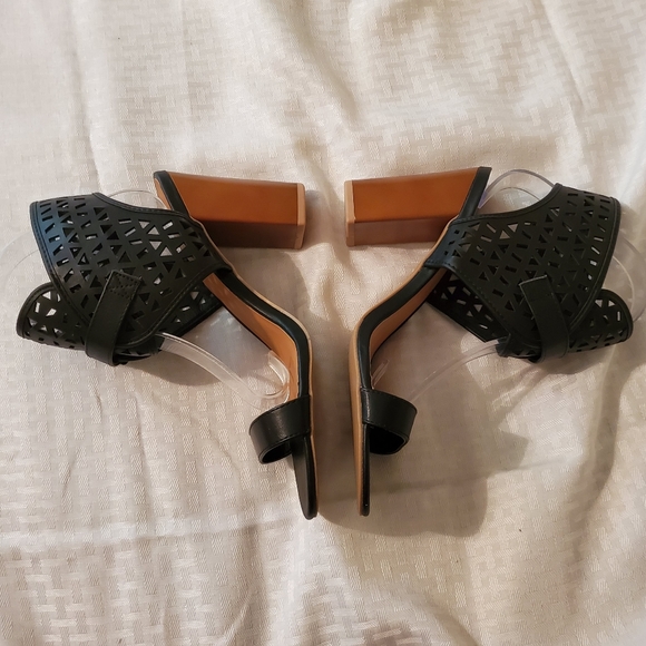 Laser Cut Strappy Sandal - Picture 6 of 7